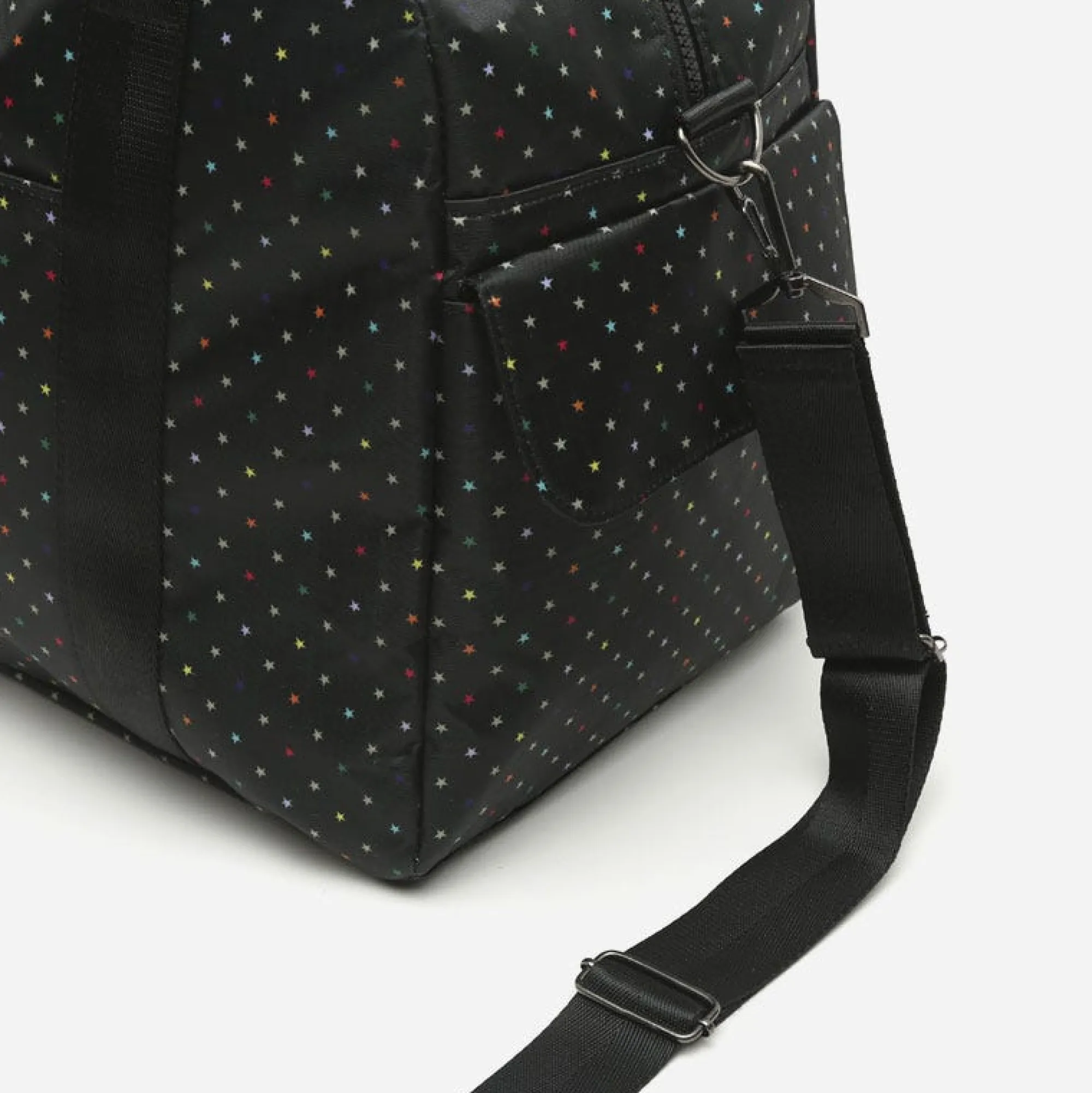 Misako Bolsa fin de semana estampado de estrellitas con bandolera extraíble