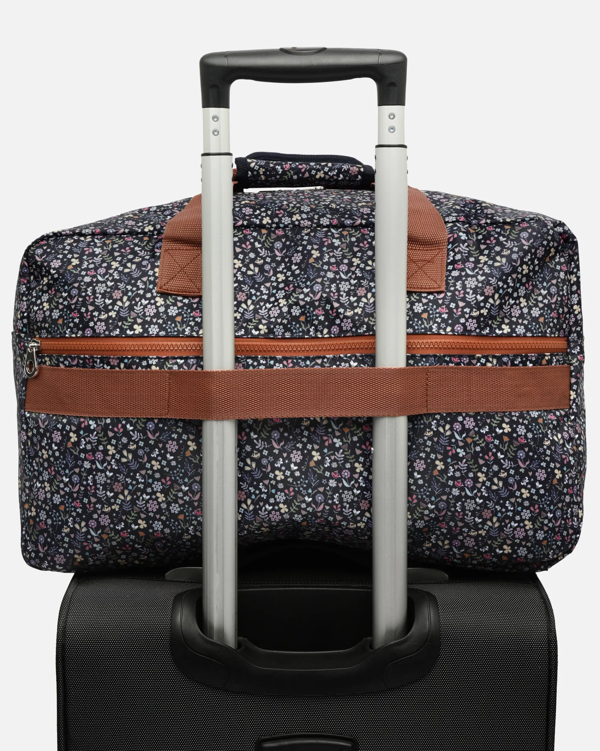 Misako Bolsa fin de semana estampada y asa bandolera extraíble
