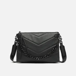 Misako Bolso bandolera acolchado con doble asa