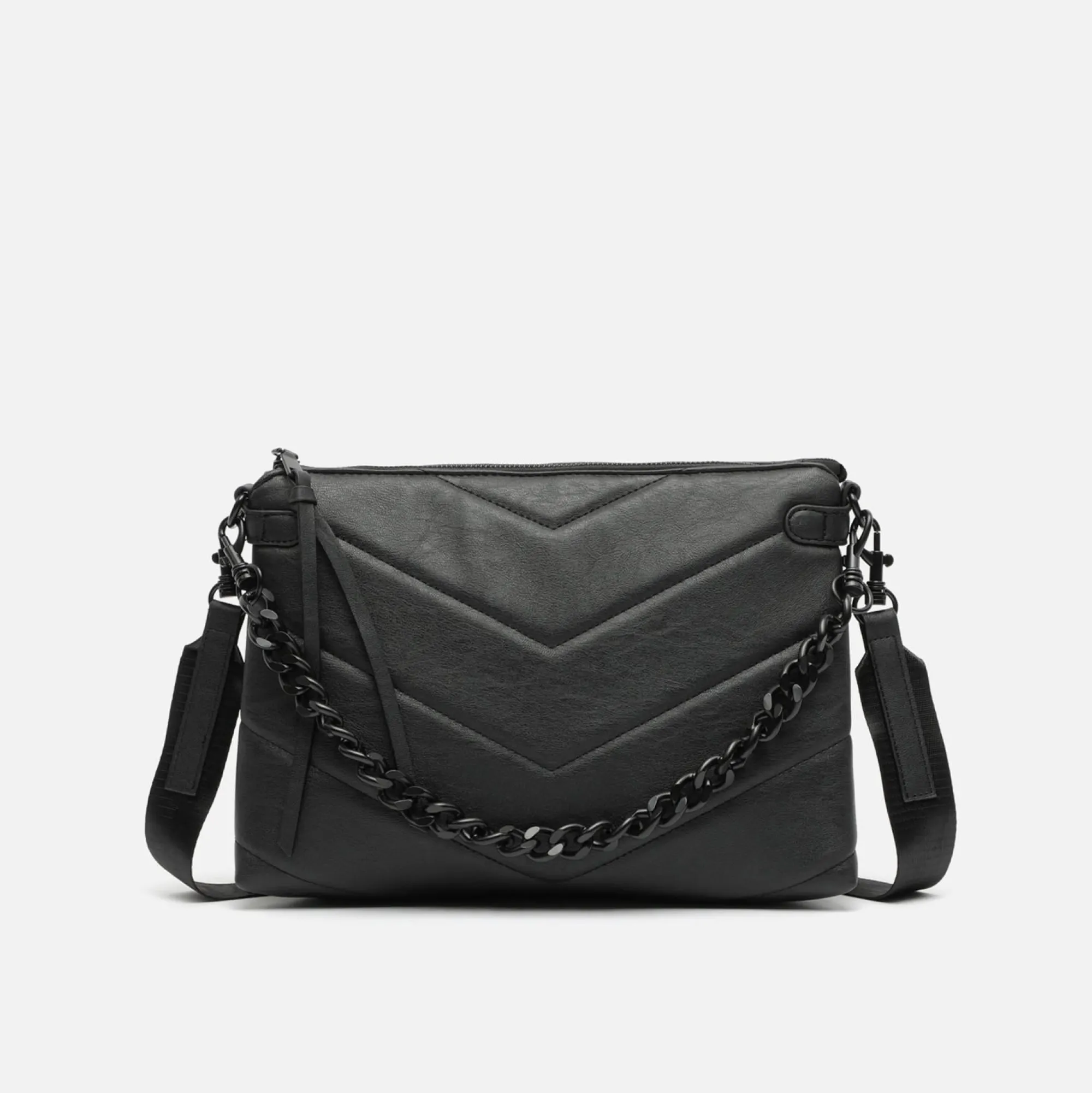 Misako Bolso bandolera acolchado con doble asa