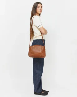 Misako Bolso bandolera con detalles metálicos
