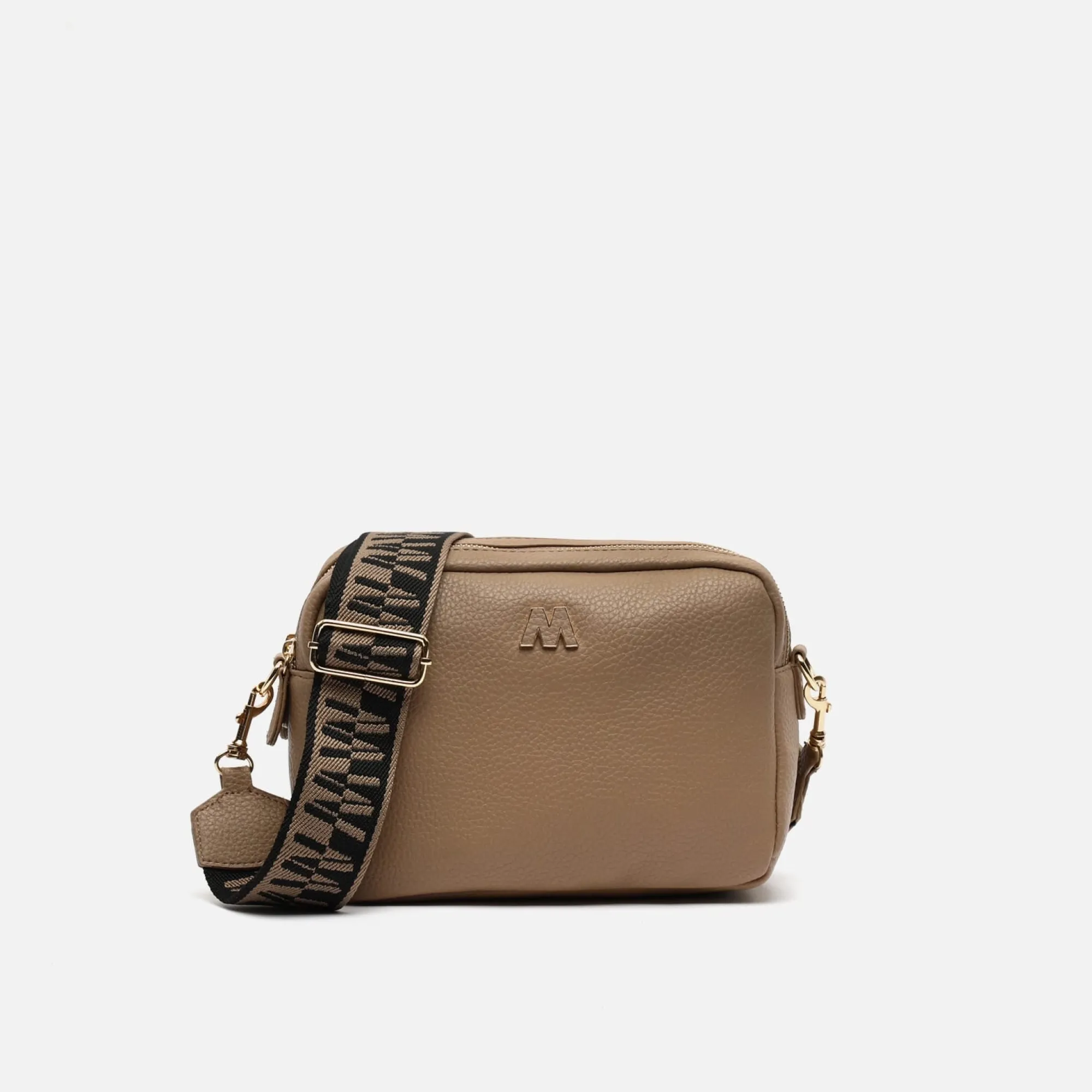 Misako Bolso bandolera con doble cremallera