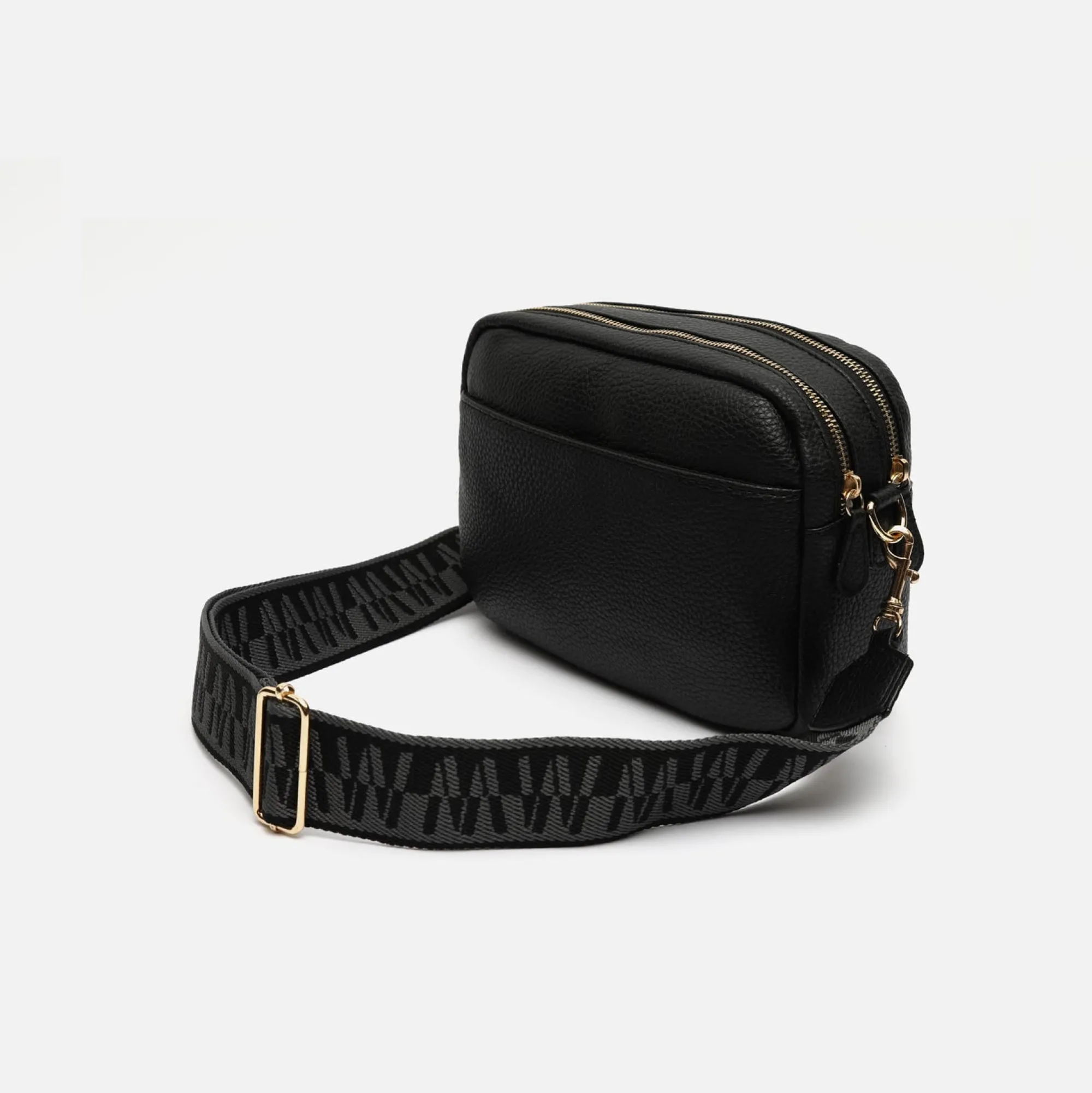 Misako Bolso bandolera con doble cremallera