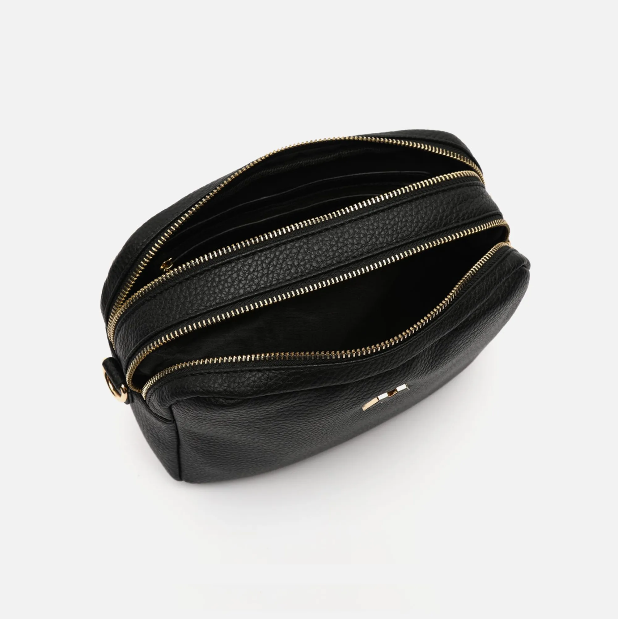 Misako Bolso bandolera con doble cremallera