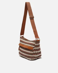 Misako Bolso bandolera con estampado jacquard