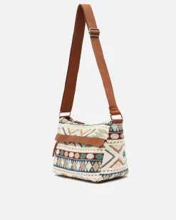 Misako Bolso bandolera con estampado jacquard