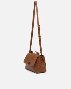 Misako Bolso bandolera con solapa y detalles metálicos
