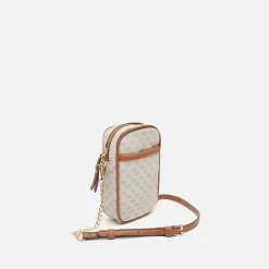 Misako Bolso bandolera mini para móvil con estampado monogram