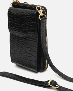 Misako Bolso bandolera mini para móvil animal print