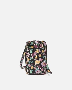 Misako Bolso bandolera mini para móvil con estampado
