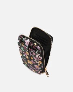 Misako Bolso bandolera mini para móvil con estampado