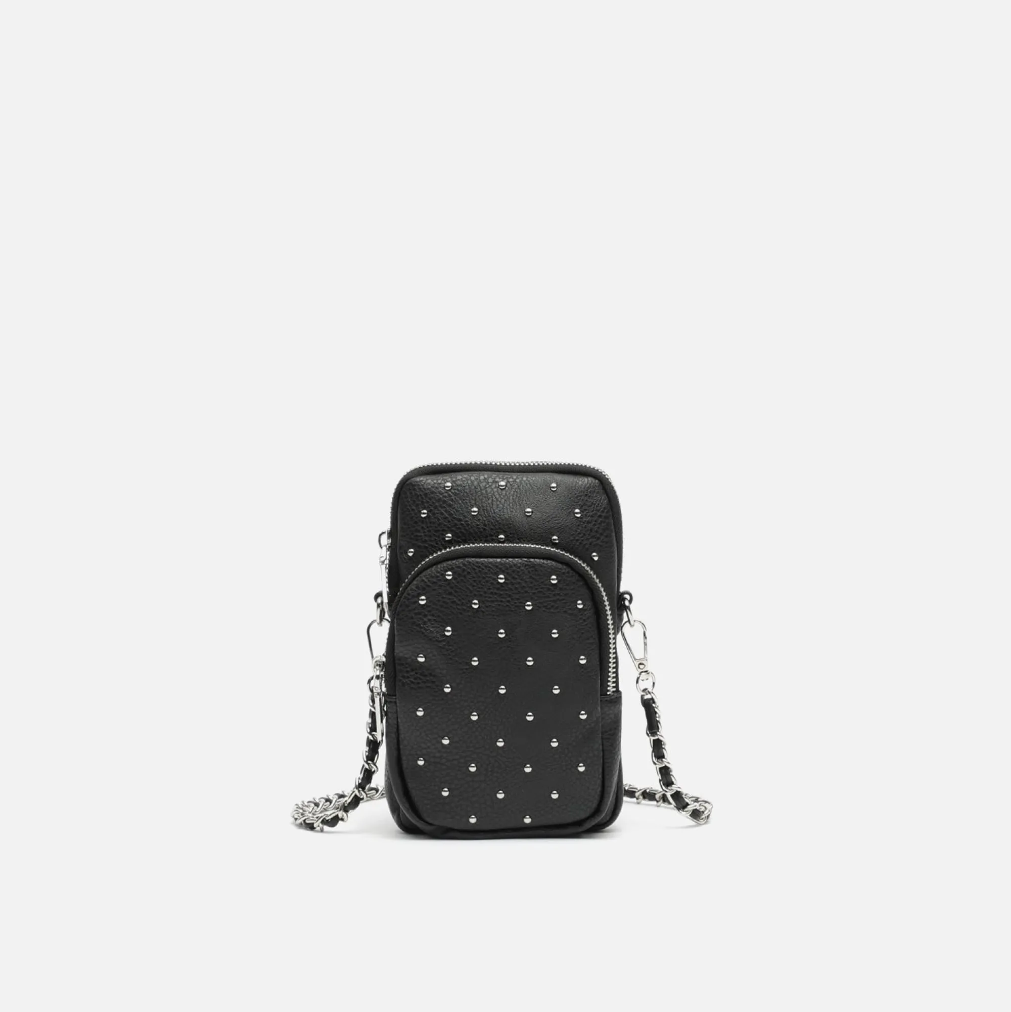 Misako Bolso bandolera mini para móvil con detalles metalizados