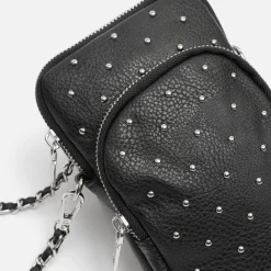 Misako Bolso bandolera mini para móvil con detalles metalizados