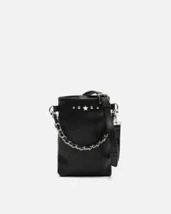 Misako Bolso bandolera mini para móvil con detalles metálicos