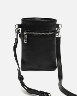Misako Bolso bandolera mini para móvil con detalles metálicos