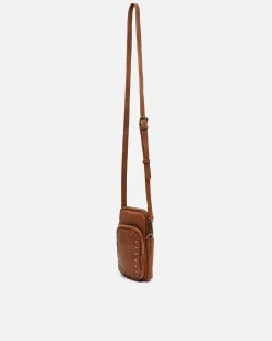 Misako Bolso bandolera mini para móvil con detalles metálicos