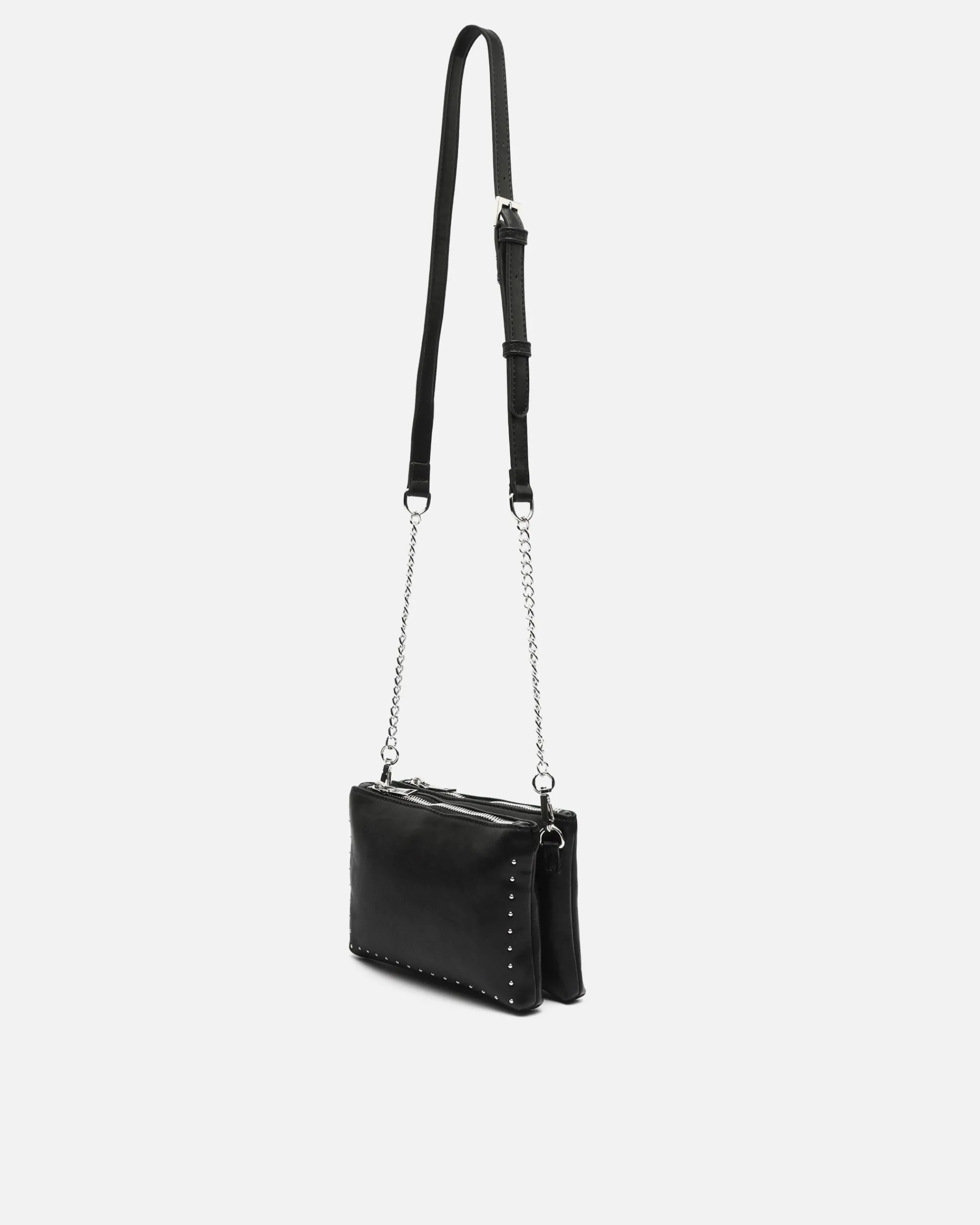 Misako Bolso bandolera pequeño con detalles metálicos