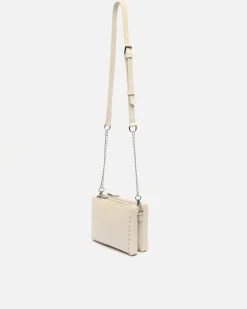 Misako Bolso bandolera pequeño con detalles metálicos
