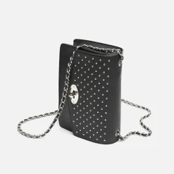 Misako Bolso bandolera pequeño con detalles metalizados