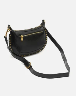 Misako Bolso bandolera pequeño con detalles metálicos