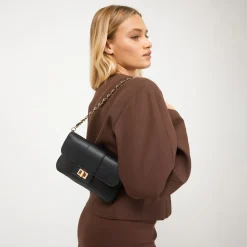 Misako Bolso bandolera pequeño con solapa y correas extraíbles