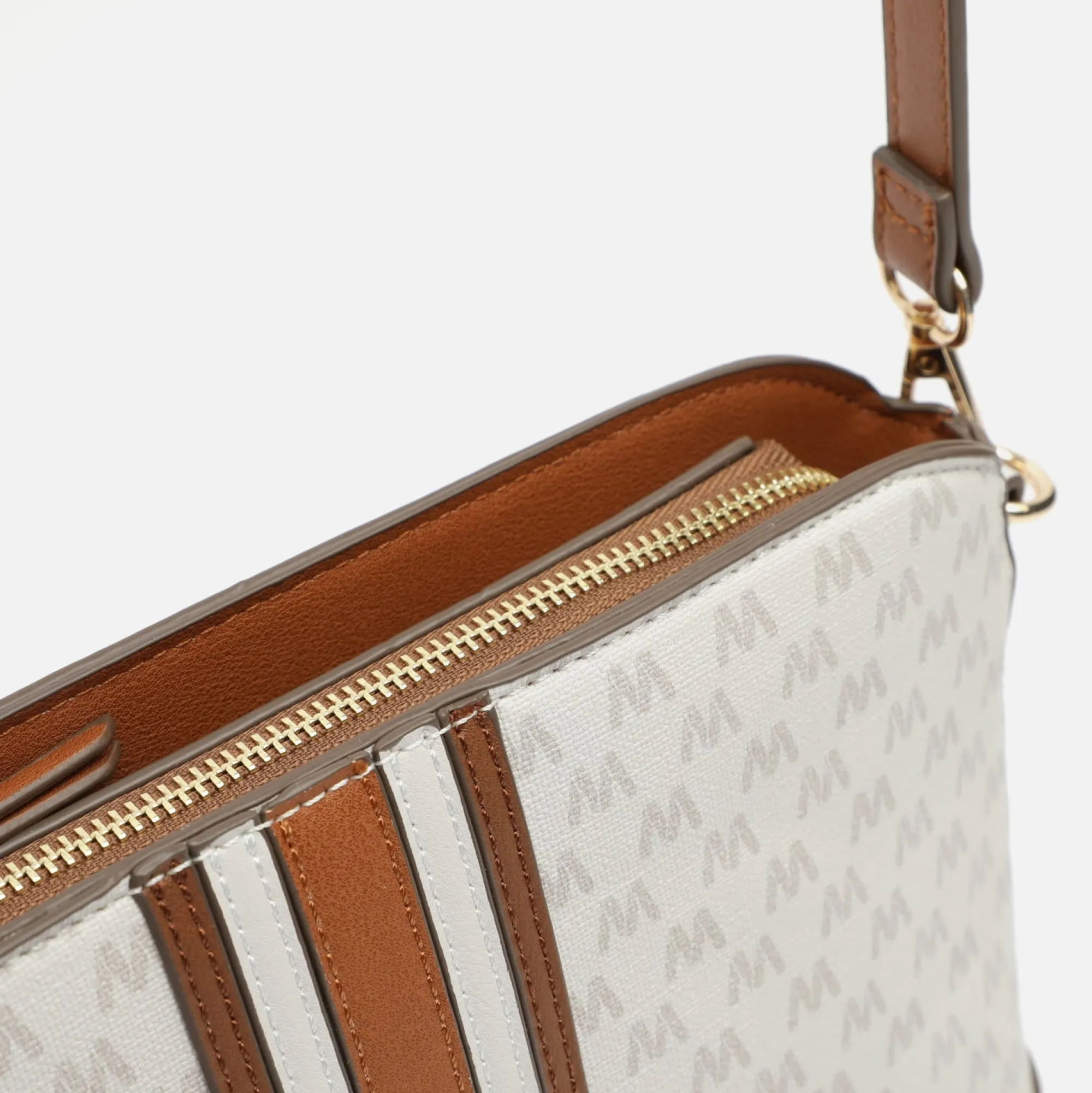 Misako Bolso bandolera pequeño con estampado monogram