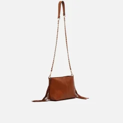 Misako Bolso bandolera pequeño con flecos