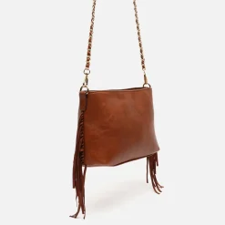 Misako Bolso bandolera pequeño con flecos