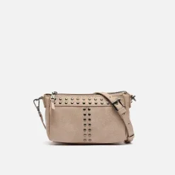 Misako Bolso bandolera pequeño con detalles metálicos