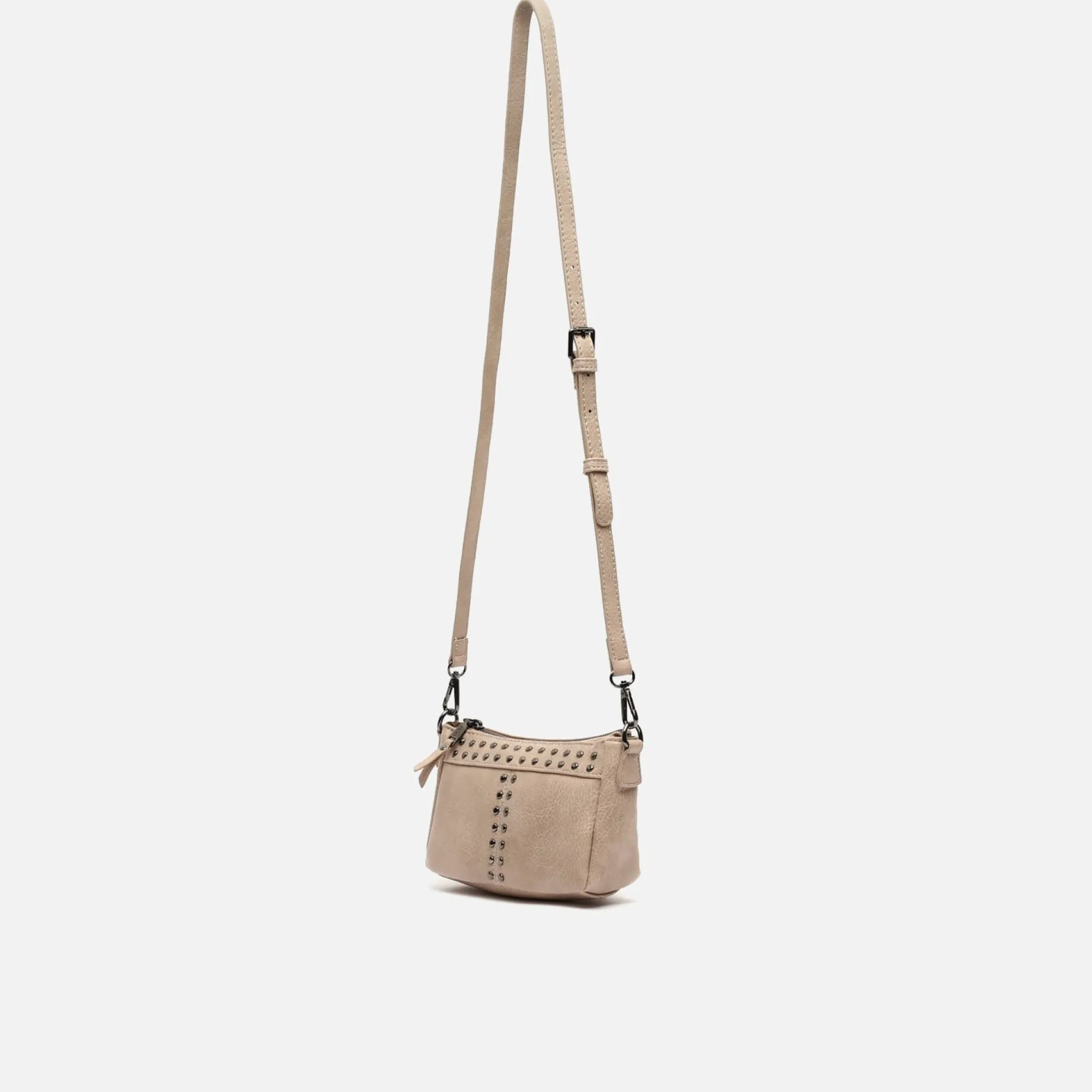 Misako Bolso bandolera pequeño con detalles metálicos