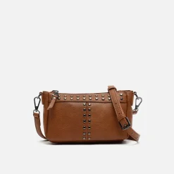 Misako Bolso bandolera pequeño con detalles metálicos