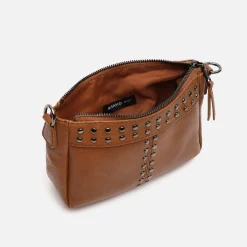 Misako Bolso bandolera pequeño con detalles metálicos