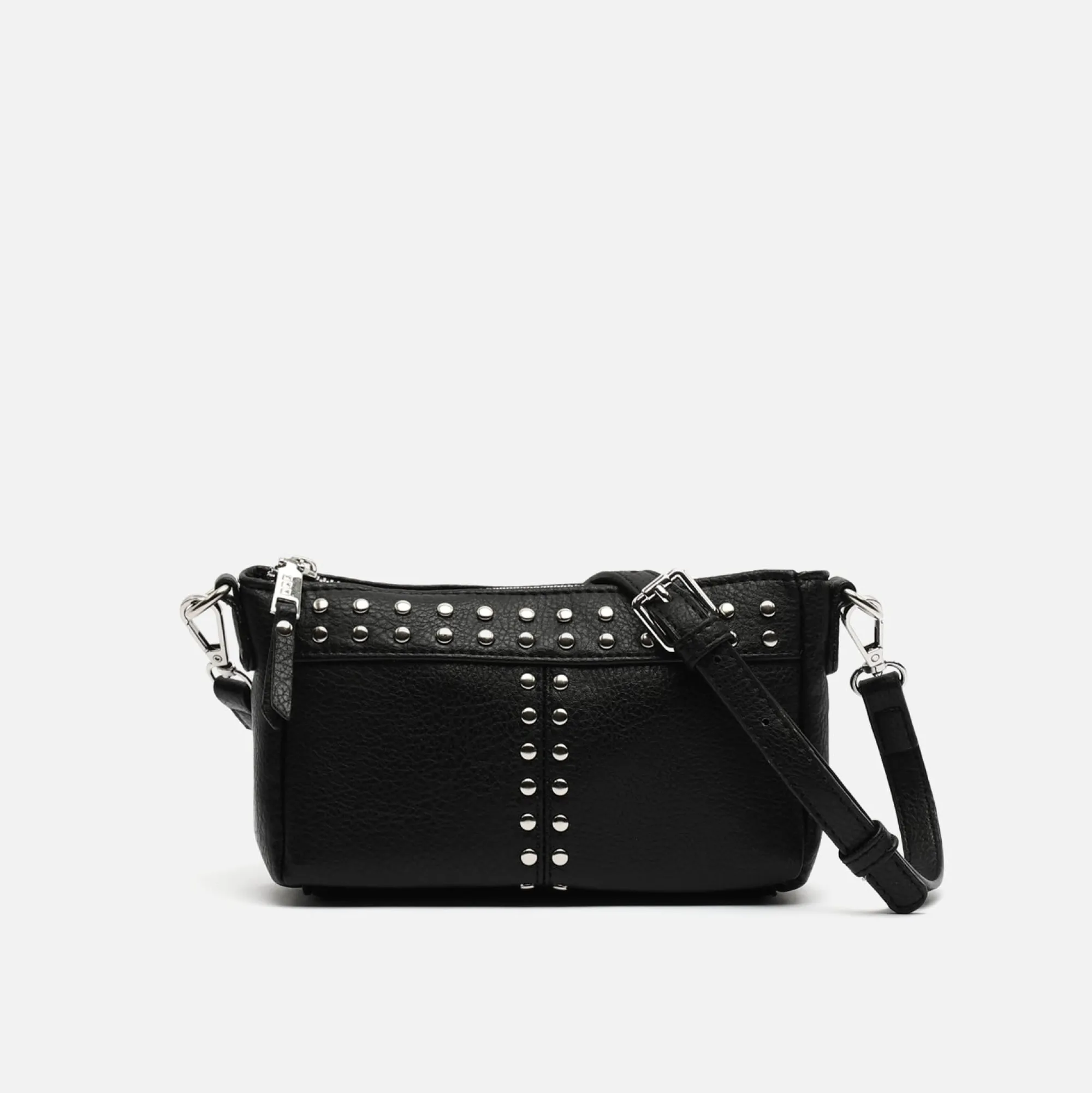 Misako Bolso bandolera pequeño con detalles metálicos