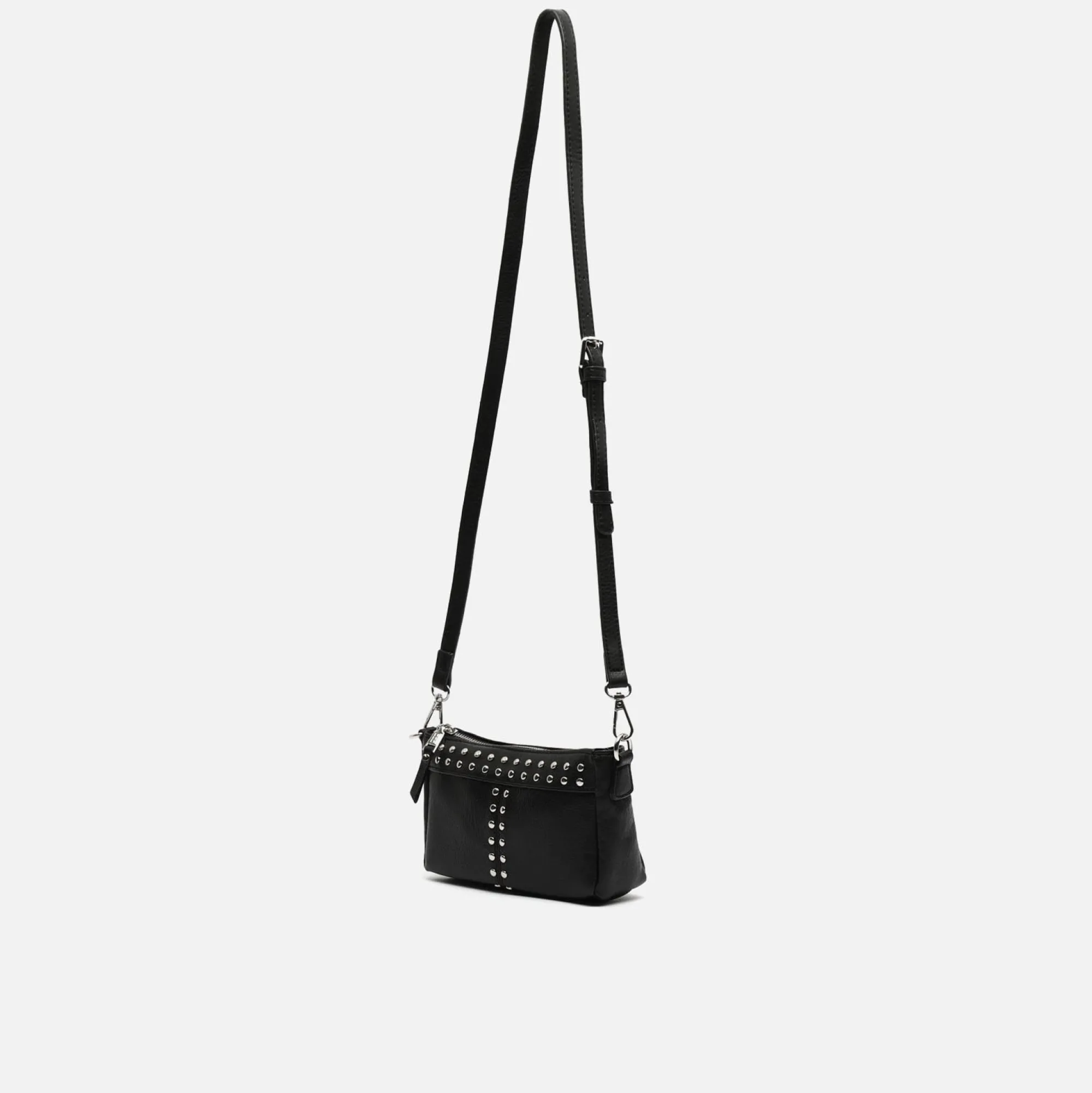 Misako Bolso bandolera pequeño con detalles metálicos