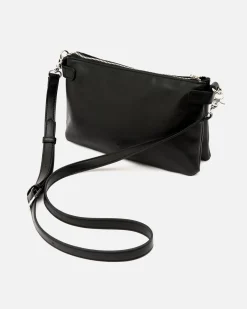 Misako Bolso bandolera pequeño con doble cadena extraíble y detalles metálicos