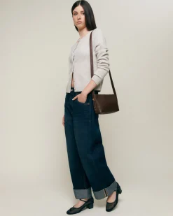 Misako Bolso bandolera pequeño con asa regulable
