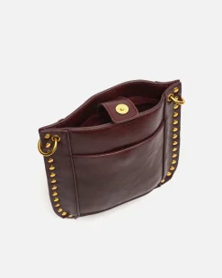 Misako Bolso bandolera pequeño con detalles metálicos