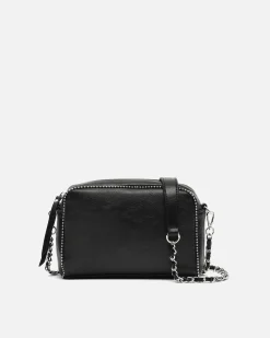 Misako Bolso bandolera pequeño con detalles metálicos
