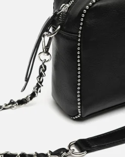 Misako Bolso bandolera pequeño con detalles metálicos