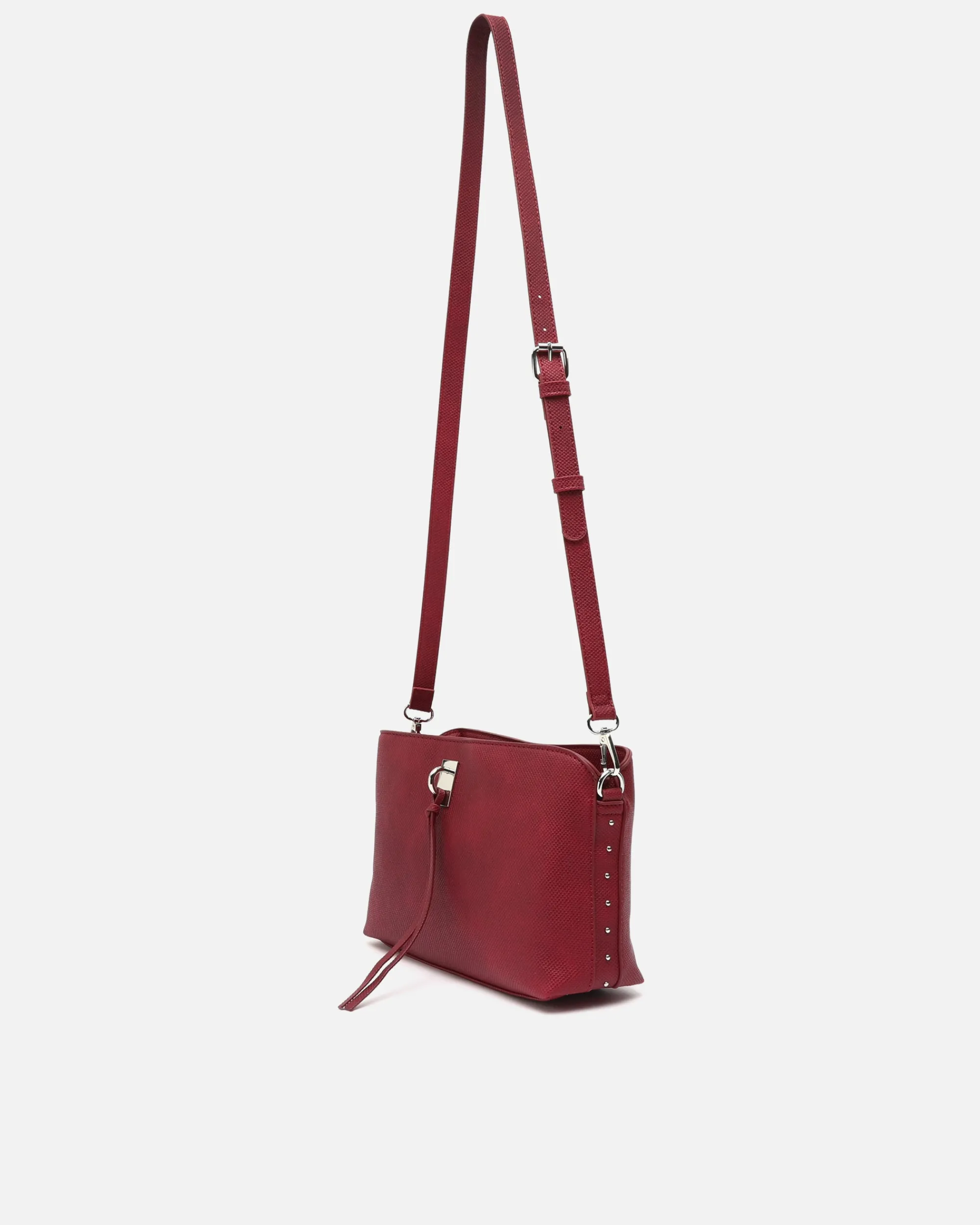 Misako Bolso bandolera pequeño con detalles metálicos