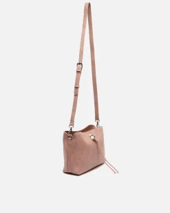 Misako Bolso bandolera pequeño con detalles metálicos