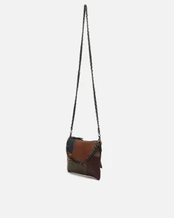 Misako Bolso bandolera pequeño con estampado patchwork