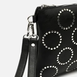 Misako Bolso bandolera pequeño con detalles metálicos