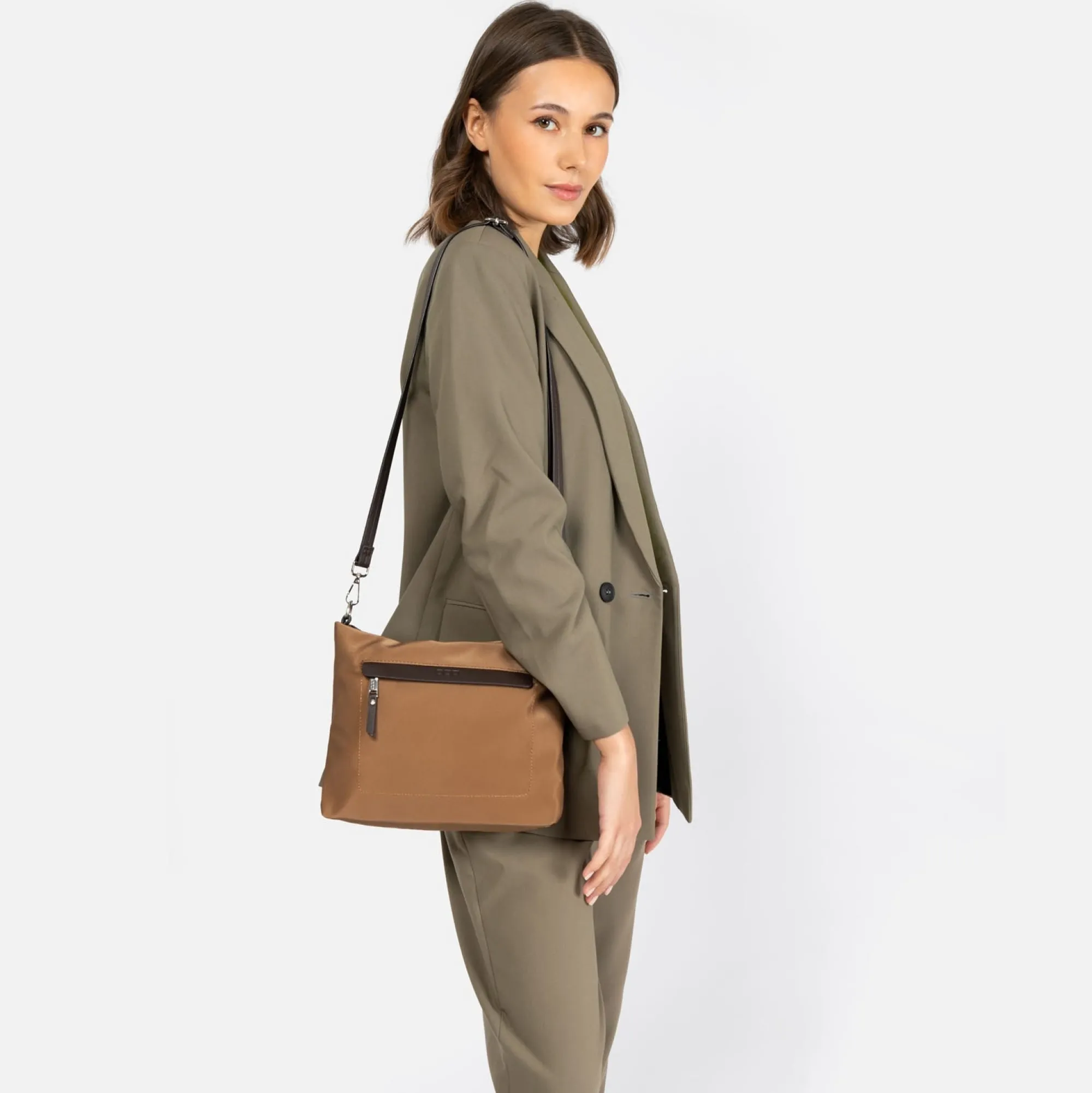 Misako Bolso bandolera pequeño de nylon