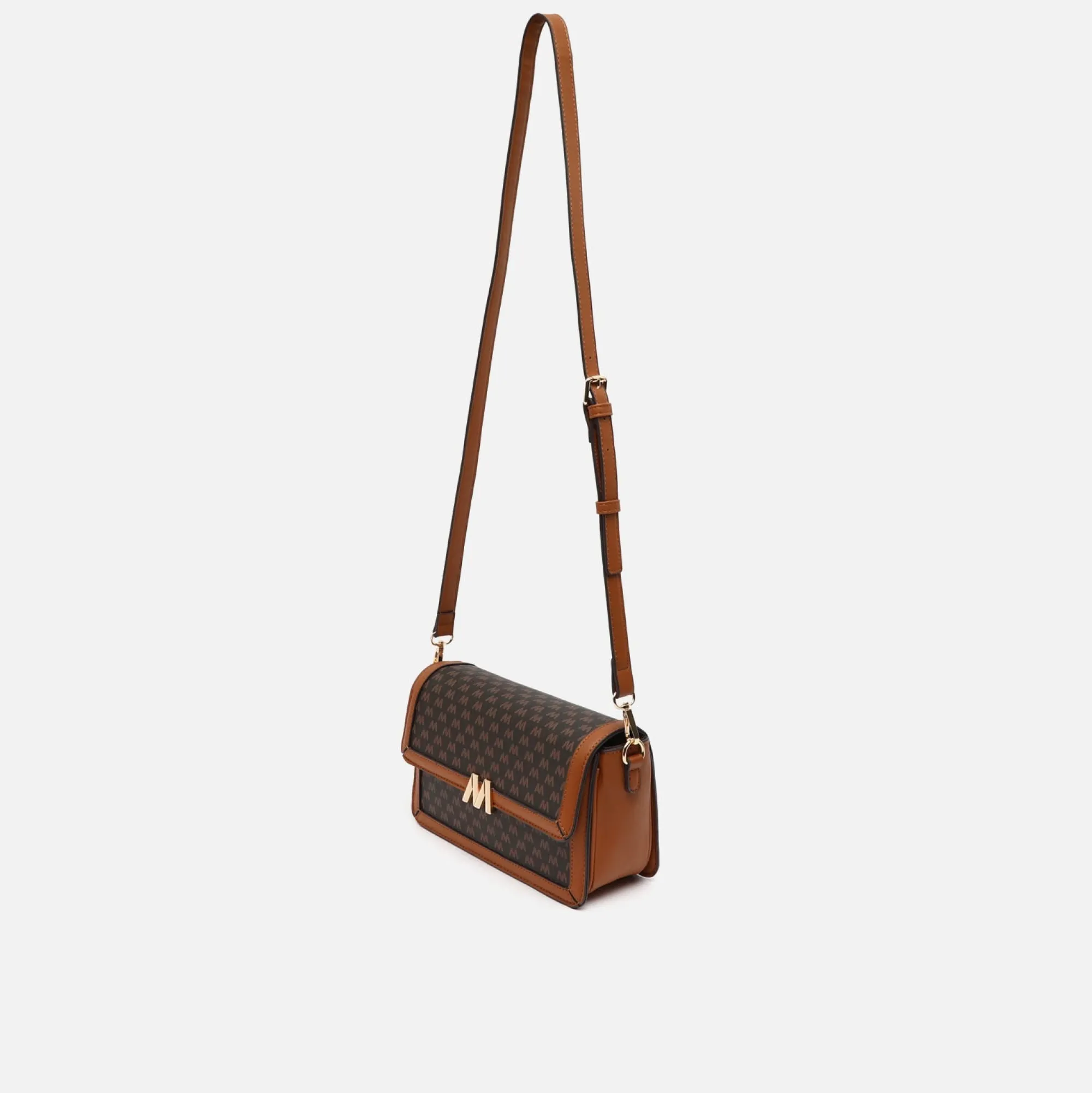 Misako Bolso bandolera pequeño estampado monogram