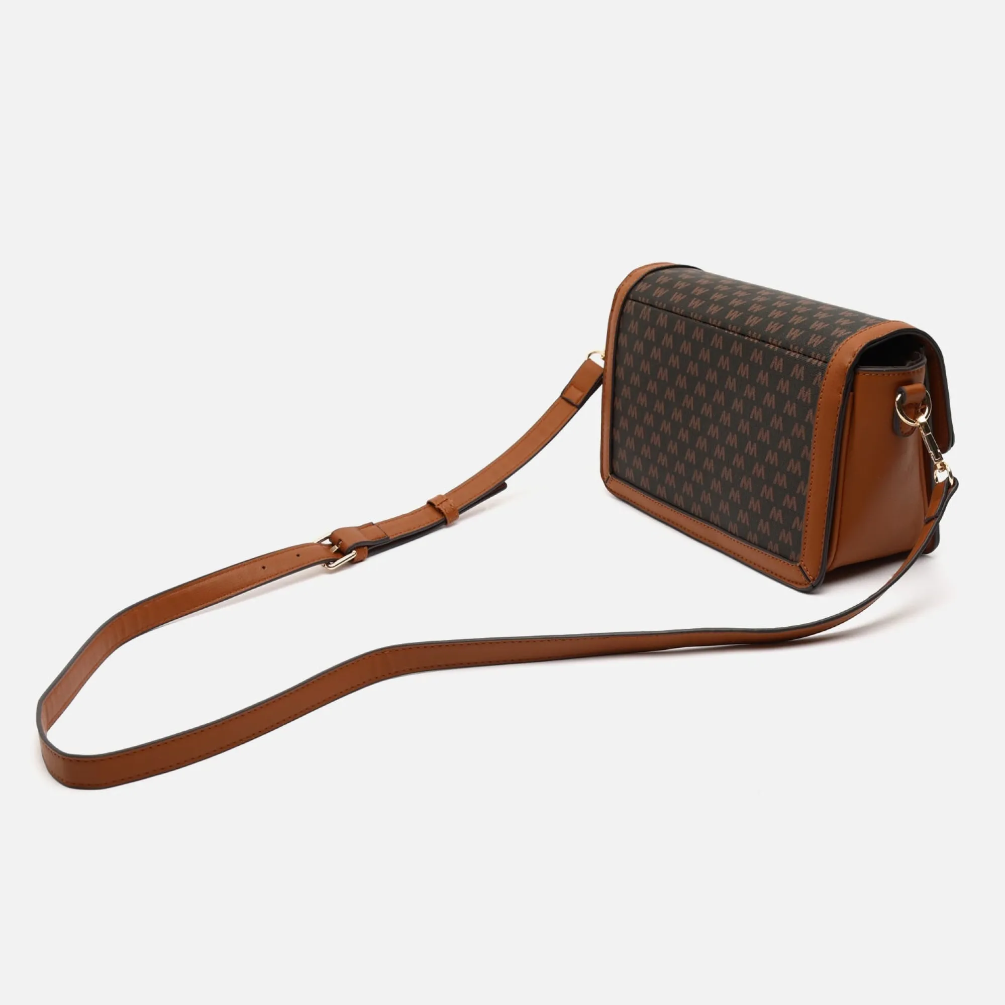 Misako Bolso bandolera pequeño estampado monogram