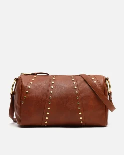 Misako Bolso bowling con detalles metálicos