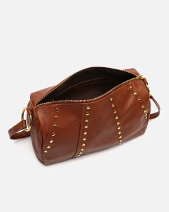 Misako Bolso bowling con detalles metálicos