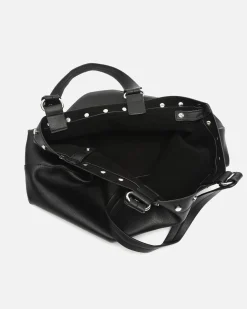 Misako Bolso de hombro grande con detalles metálicos