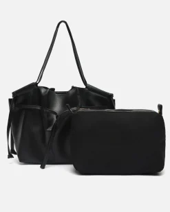 Misako Bolso de hombro grande con neceser extraíble